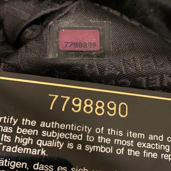 Chanel vintage rabbit fur chain hobo hand bag - Picture 6 of 7